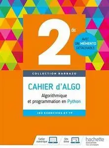 Cahier d'algo 2nde : Algorithmique et programmation en Python