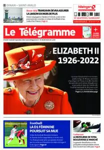 Le Télégramme Saint Malo – 09 septembre 2022