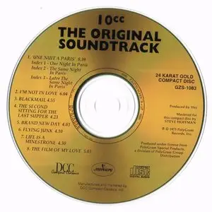 10CC - The Original Soundtrack [Unreleased  DCC Gold GZS-1083]