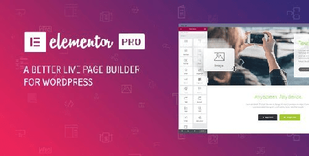 Elementor Pro 3.10.1 NULLED  The Most Advanced WordPress Page Builder Plugin + Free 3.9.2