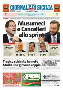 Giornale di Sicilia Sicilia Orientale - 6 Novembre 2017