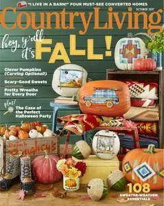 Country Living USA - October 2017