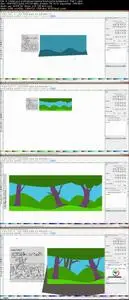 Craft your own 2D game backgrounds with Inkscape!