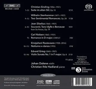 Johan Dalene, Christian Ihle Hadland - Nordic Rhapsody: Sinding, Stenhammar, Sibelius, Nielsen, Rautavaara, Grieg (2021)