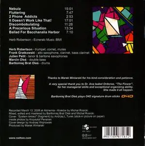 Herb Robertson Trio & Marcin Oleś & Bartłomiej Brat Oleś - Live at Alchemia (2007)