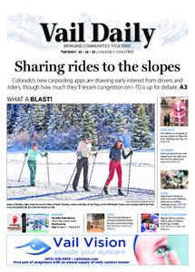 Vail Daily – December 14, 2021