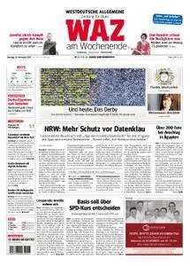 WAZ Westdeutsche Allgemeine Zeitung Buer - 25. November 2017