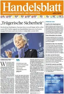 Handelsblatt vom Montag, 12. Mai 2014