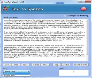 Aplus Text to Speech 2.0.1.5