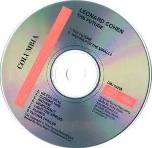 Leonard Cohen - The Future (1992) [Japanese edition]