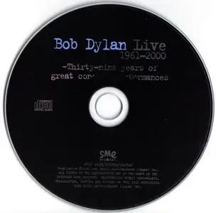 Bob Dylan - Live 1961-2000, Thirty-Nine Years Of Great Concert Performances (2001) {SME Records Japan SRCS 2438}