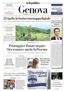 la Repubblica Genova - 24 Aprile 2024