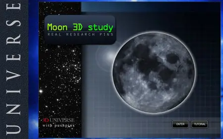 A Moon 3D Study v1.0 Mac OS X