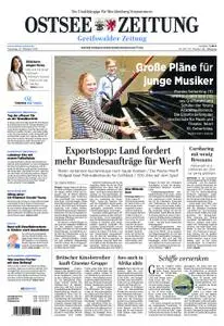 Ostsee Zeitung Greifswalder Zeitung - 23. Oktober 2018