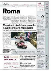 la Repubblica Roma - 25 Giugno 2018