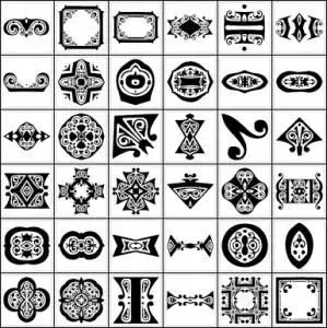 140 Ornate Shapes