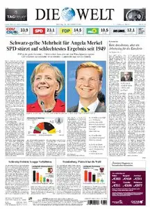 Die Welt vom 28. September 2009