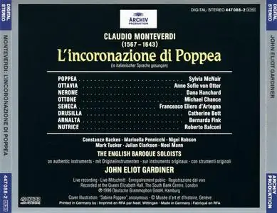 John Eliot Gardiner, The English Baroque Soloists - Claudio Monteverdi: L'incoronazione di Poppea (1996)