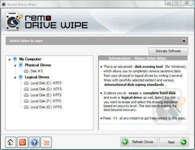 Remo Drive Wipe 1.0.1.9