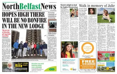 North Belfast News – August 08, 2020