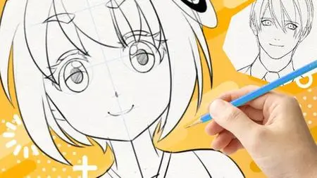 Anime And Manga Characters Drawing: For Beginners