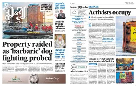The Press and Journal North East – October 15, 2019