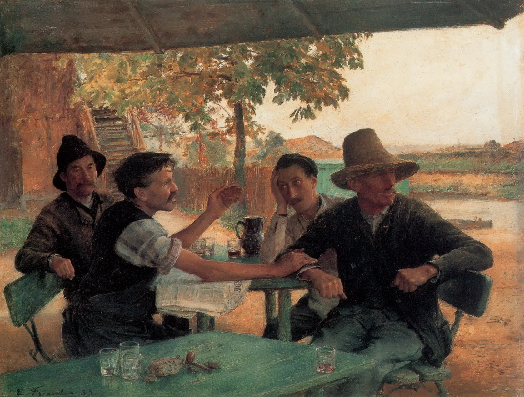 Émile Friant - Paintings