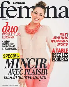 Version Femina - 8 au 14 Avril 2013