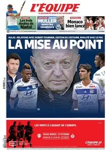 L'Equipe du Mercredi 29 Juillet 2015