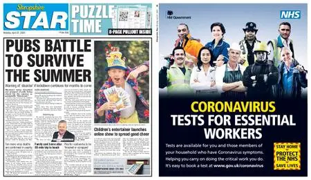 Shropshire Star Shrewsbury Edition – April 27, 2020