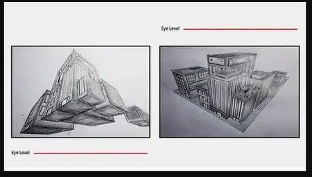 The Ultimate Perspective Drawing Course - Draw 3D in Perspective step by step .