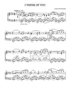 I Think Of You - Alma Deutscher (Piano Solo)