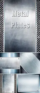 Stock Photo - Metal Plates