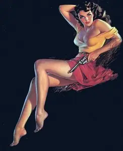 Pin-up Art by Zoe Mozert