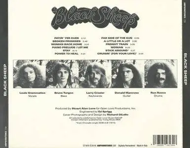 Black Sheep - Black Sheep (1975) {2016, Remastered}