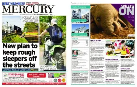 Hertfordshire Mercury Hoddesdon and Broxbourne – April 18, 2019