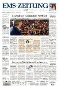 Ems-Zeitung - 18 April 2017