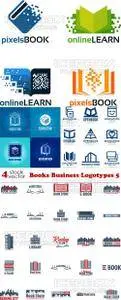 Vectors - Books Business Logotypes 5