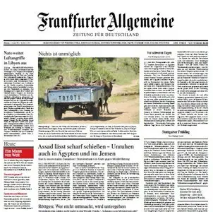 Frankfurter Allgemeine Zeitung vom 11 April 2011