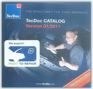 TecDoc Catalog 1/2011 Multilanguage DVD