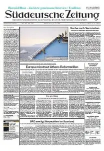 Süddeutsche Zeitung vom Dienstag, 17. Januar 2012