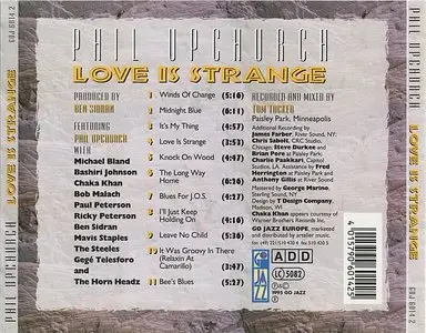 Phil Upchurch - Love Is Strange (1995) {Go Jazz}