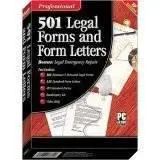 Professional 501 Legal Forms And Form Letters (Windows)