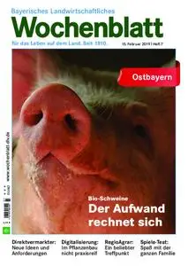 Bayerisches Landwirtschaftliches Wochenblatt Ostbayern - 14. Februar 2019