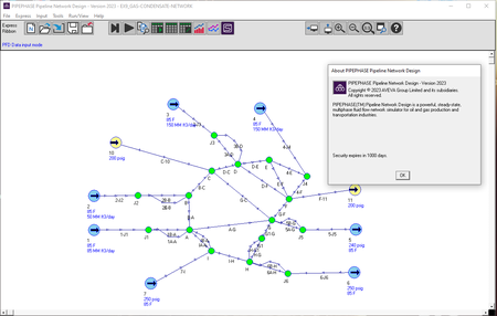 AVEVA PIPEPHASE Pipeline Network Design 2023