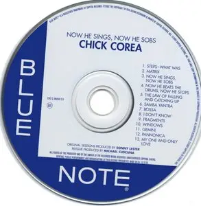 Chick Corea - Now He Sings, Now He Sobs (1968) {Blue Note 38265}