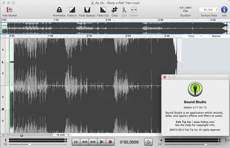 Felt Tip Sound Studio 4.7.7 Multilingual Mac OS X