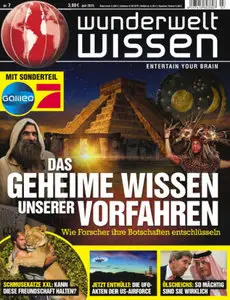 Wunderwelt Wissen Magazin Juli No 07 2015