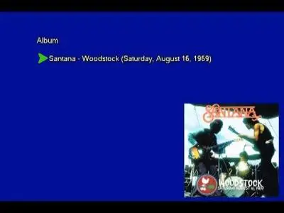 Santana - Woodstock (Saturday, August 16, 1969) (2017) [Vinyl Rip 16/44 & mp3-320 + DVD] Re-up