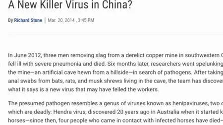 Channel 4 - Did Covid Leak from a Lab in China? (2021)